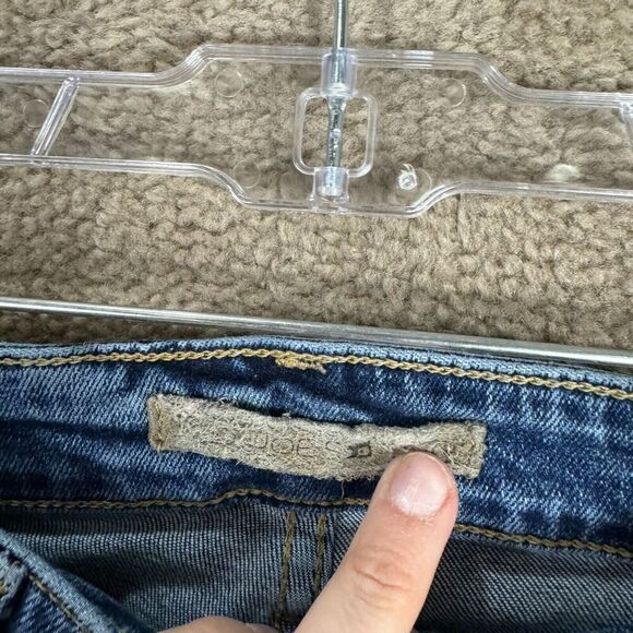 Joe's Jeans Debbie Ankle Jeans Womens Size 26 Blue High Rise Straight Distressed - Picture 9 of 14